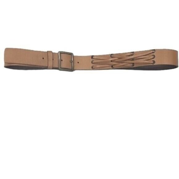 Junction West Leather Belt Tan made in Italy 37.5"-41.5" Waists Women's L/XL - Picture 1 of 8
